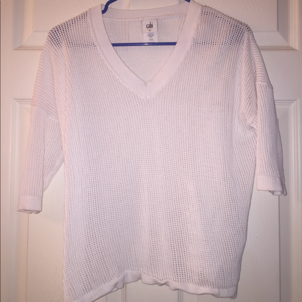 Women’s White Knit Sweater